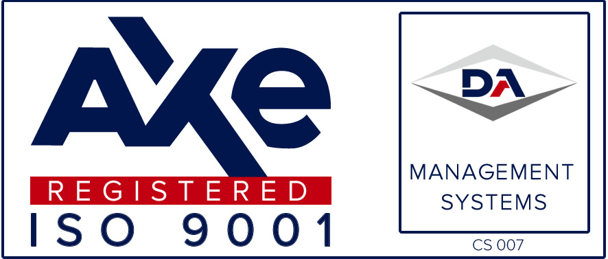 Azienda certificata ISO 9001 - Certificato n° IT20-14305A